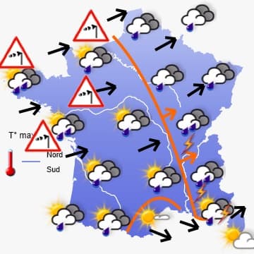 Encore beaucoup de pluie et de vent 