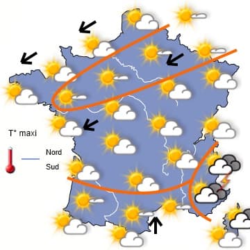 Une chaleur rapidement synonyme d'orages