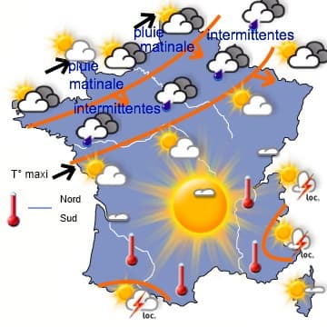 Une semaine de nouveau très ensoleillée et de plus en plus chaude