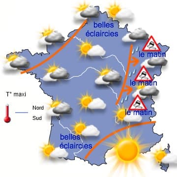 Persistance du temps calme et sec jusqu'à mardi