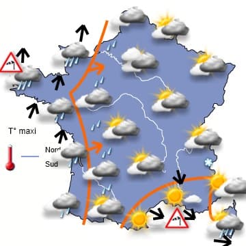 Une semaine généralement plus calme et très douce 