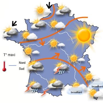 Pas de réelle dégradation du temps avant mercredi prochain 