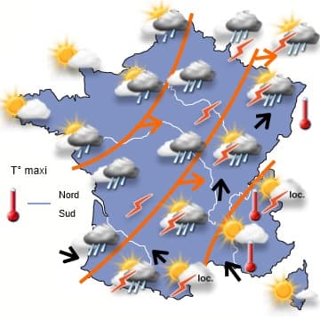 Début de semaine maussade, puis lente amélioration 