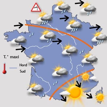 Attention au coup de vent sur la moitié Nord