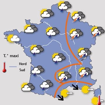 Première partie de semaine plus estivale 
