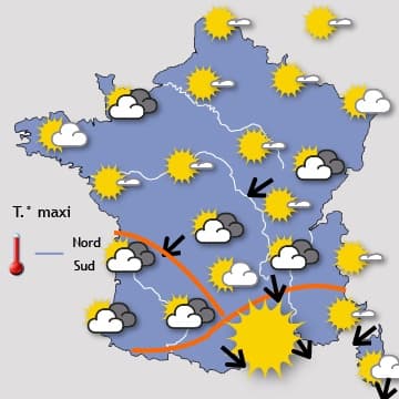 Pas de réel changement de temps dans les 10 prochains jours 