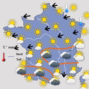 Le froid sec s'impose sur une grande moitié Nord 