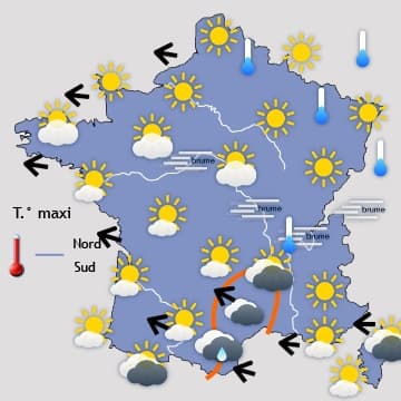 Une semaine très calme et progressivement plus douce 