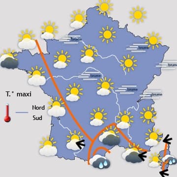 Calme jusqu'à samedi !