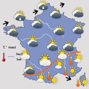 La chaleur gagne du terrain, sauf dans Nord-ouest