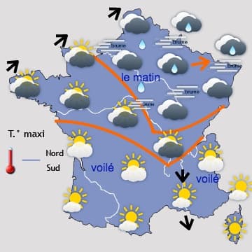 Retour progressif du soleil au Sud de la Loire