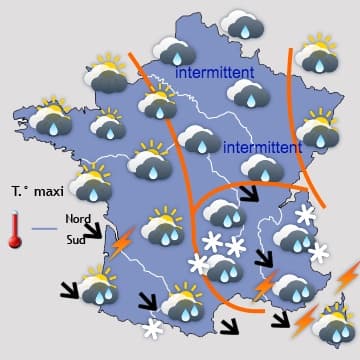 Semaine mitigée, plus agréable à la fin 