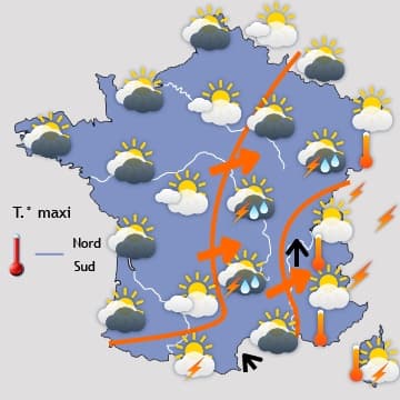 Fin progressive de la vague de chaleur