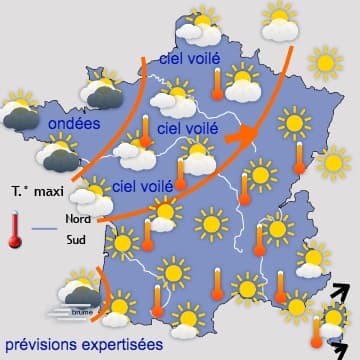 Une semaine assez changeante avec quelques orages 