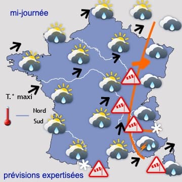Très agité jusqu'à lundi, avant une fin d'année calme 