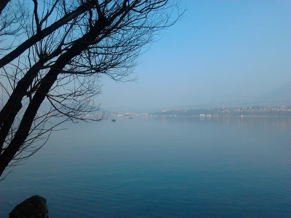 Pêche sur le lac du Bourget