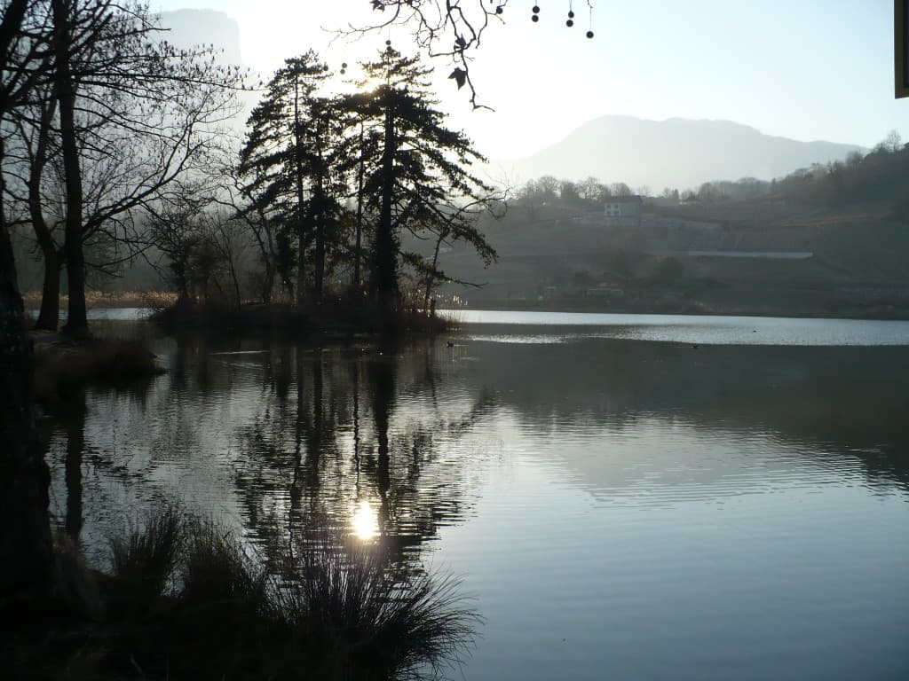 Reflets sur le Lac St André 