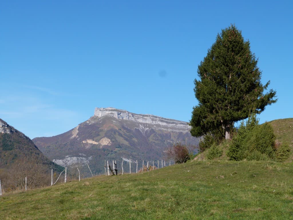 le Margeriaz depuis le Mont Joueret