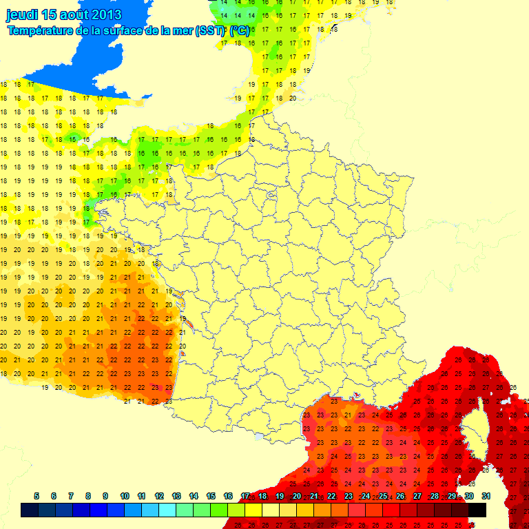 Image d'illustration pour Météo des plages (Manche - Atlantique - Méditerranée)