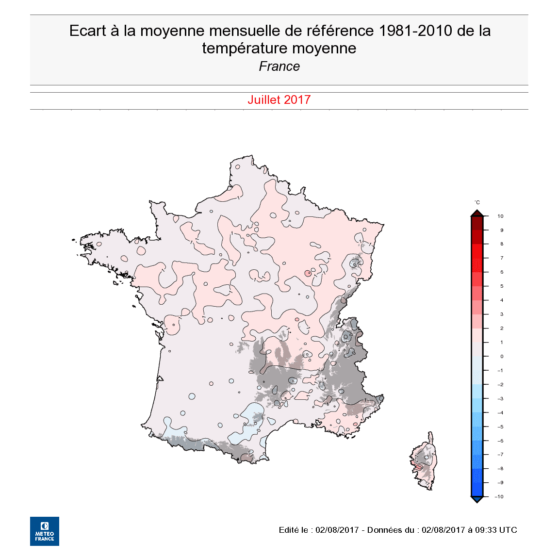 Image d'illustration pour Bilan cartographié du mois de Juillet 2017