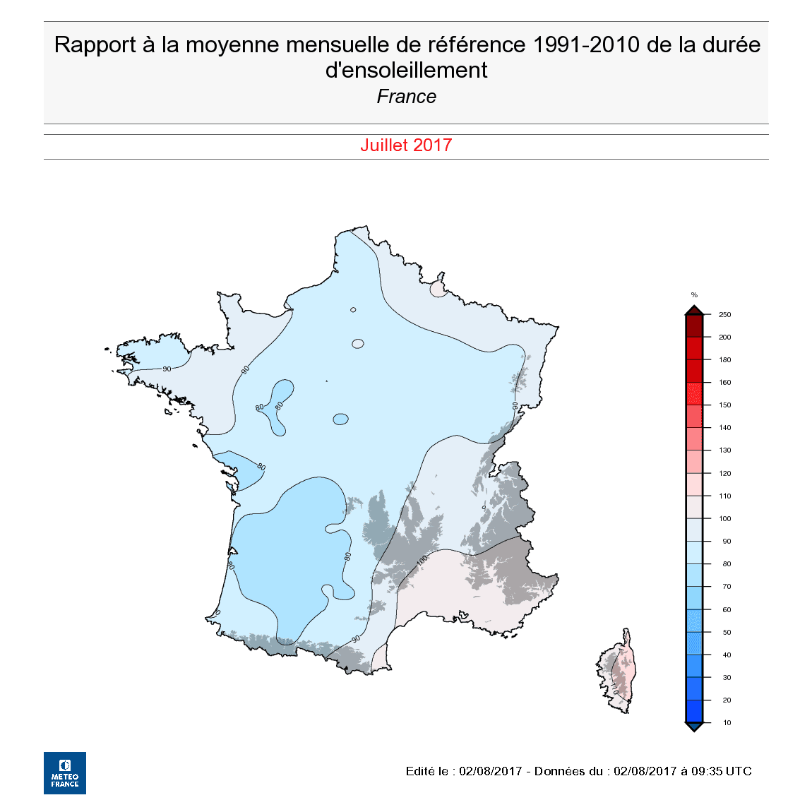 Image d'illustration pour Bilan cartographié du mois de Juillet 2017