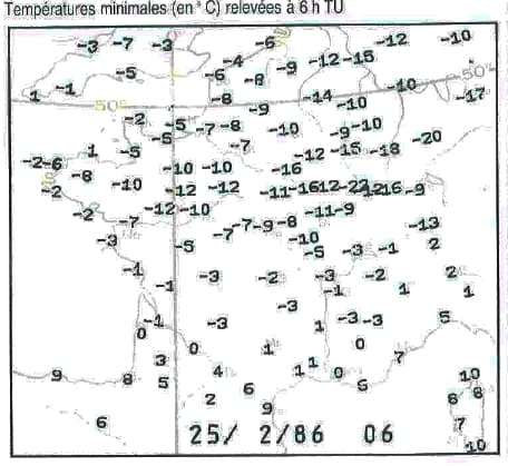 Image d'illustration pour Vague de froid tardive : quelques antécédents notables