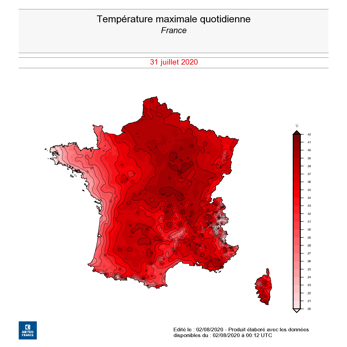 Image d'illustration pour Juillet 2020 : une sécheresse exceptionnelle et de la chaleur