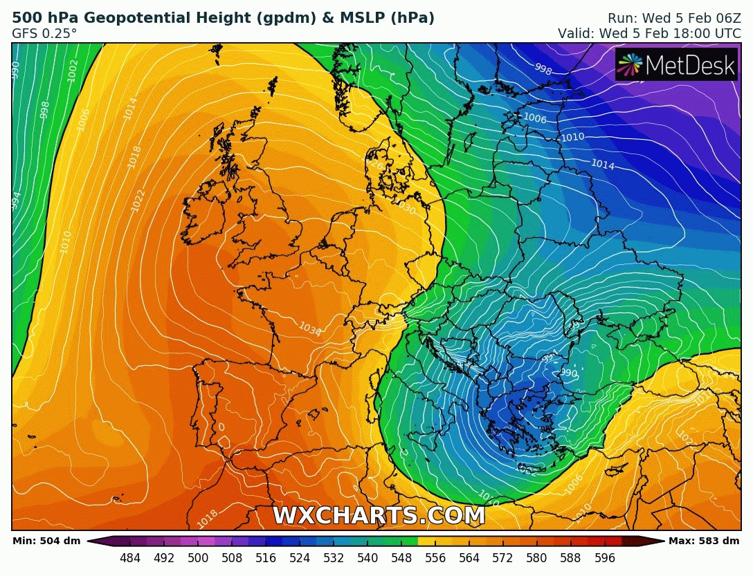 Image d'illustration pour Un risque de tempête à partir de Dimanche et surtout la semaine prochaine ?