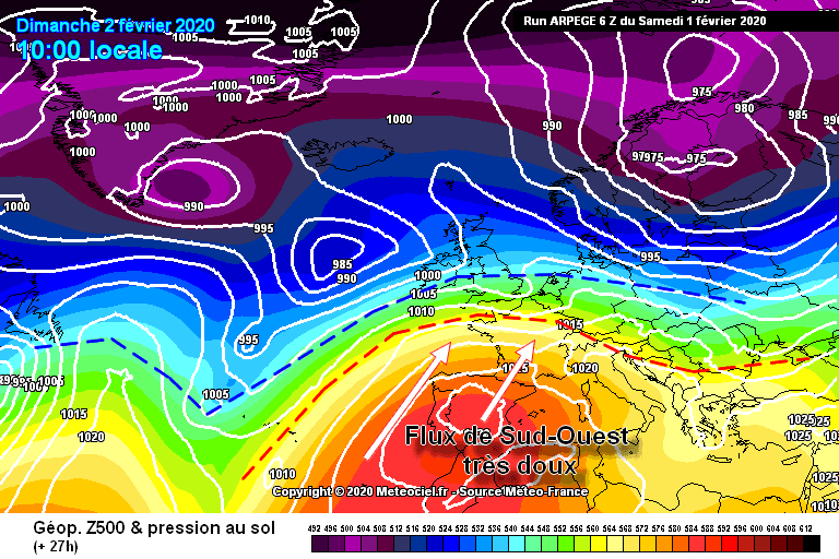 Image d'illustration pour Grande douceur pour début Février sur la France