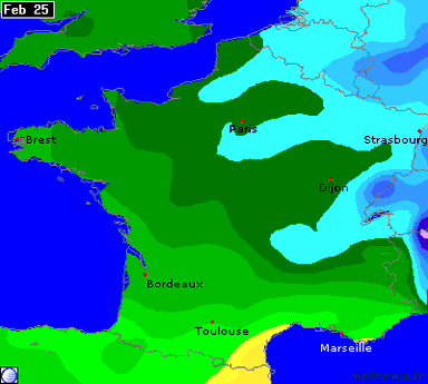 Image d'illustration pour Douceur, vent et orages en marge de la dépression Felix