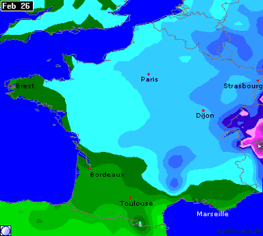 Image d'illustration pour Douceur, vent et orages en marge de la dépression Felix