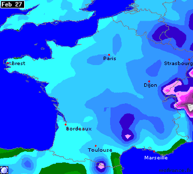 Image d'illustration pour Douceur, vent et orages en marge de la dépression Felix