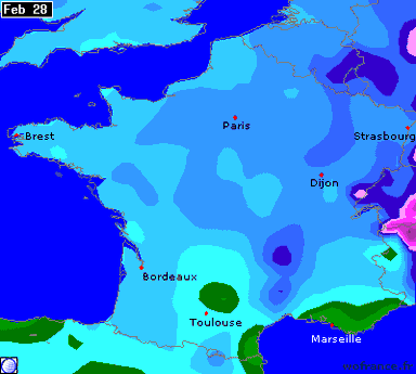 Image d'illustration pour Douceur, vent et orages en marge de la dépression Felix