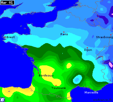 Image d'illustration pour Douceur, vent et orages en marge de la dépression Felix