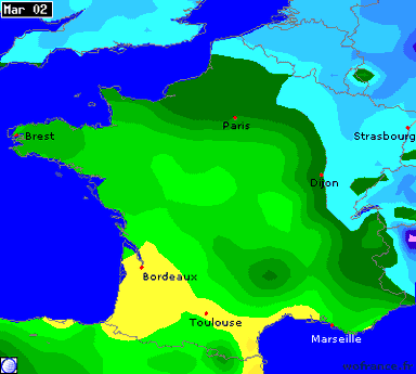 Image d'illustration pour Douceur, vent et orages en marge de la dépression Felix