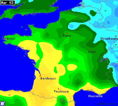 Image d'illustration pour Douceur, vent et orages en marge de la dépression Felix