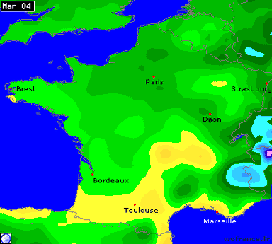 Image d'illustration pour Douceur, vent et orages en marge de la dépression Felix