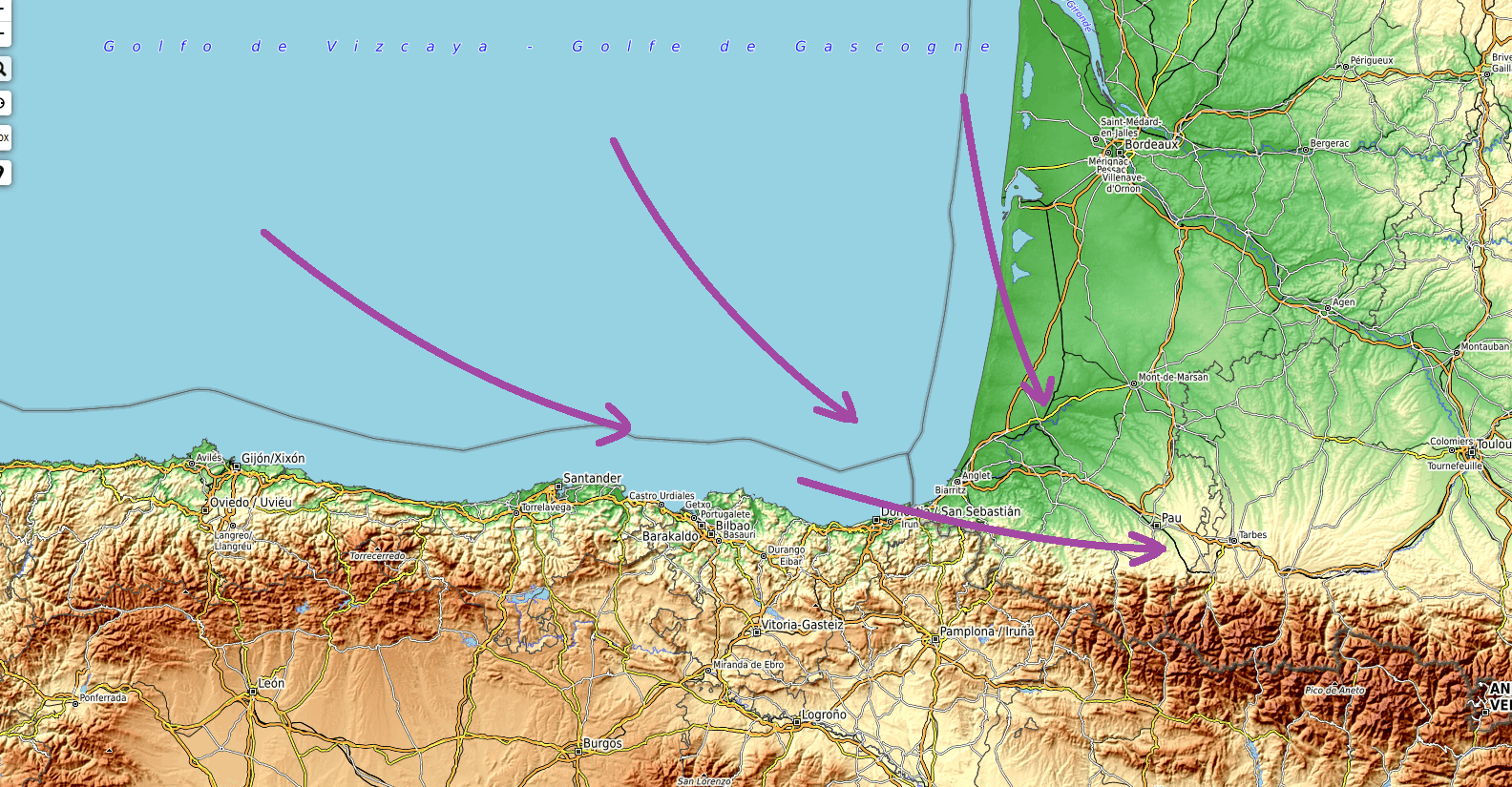 Image d'illustration pour Réccurences de fortes pluies sur le Pays Basque - Est-ce anormal?
